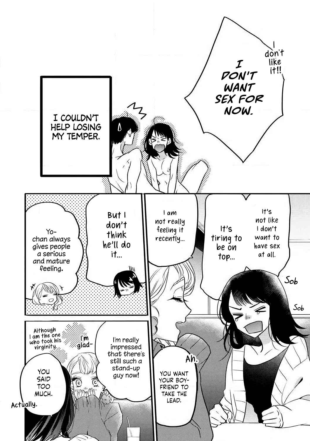 Page 13 Chapter 1 Takasaki-kun wa Kyuuai Chuudoku Saigo no koi wa Amaku Torokete