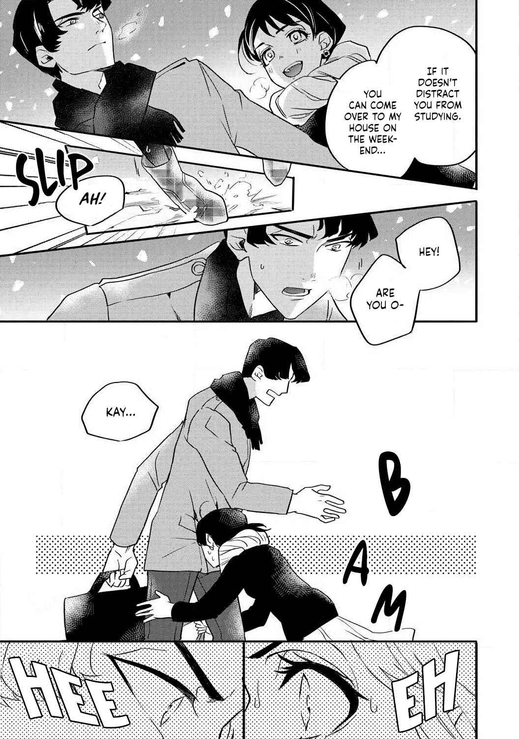 Page 16 Chapter 1 Takasaki-kun wa Kyuuai Chuudoku Saigo no koi wa Amaku Torokete