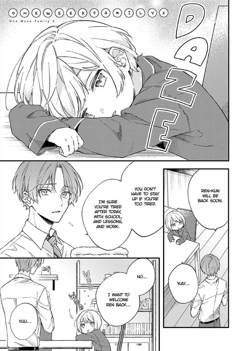 Page 2 Chapter 3 One Week Family