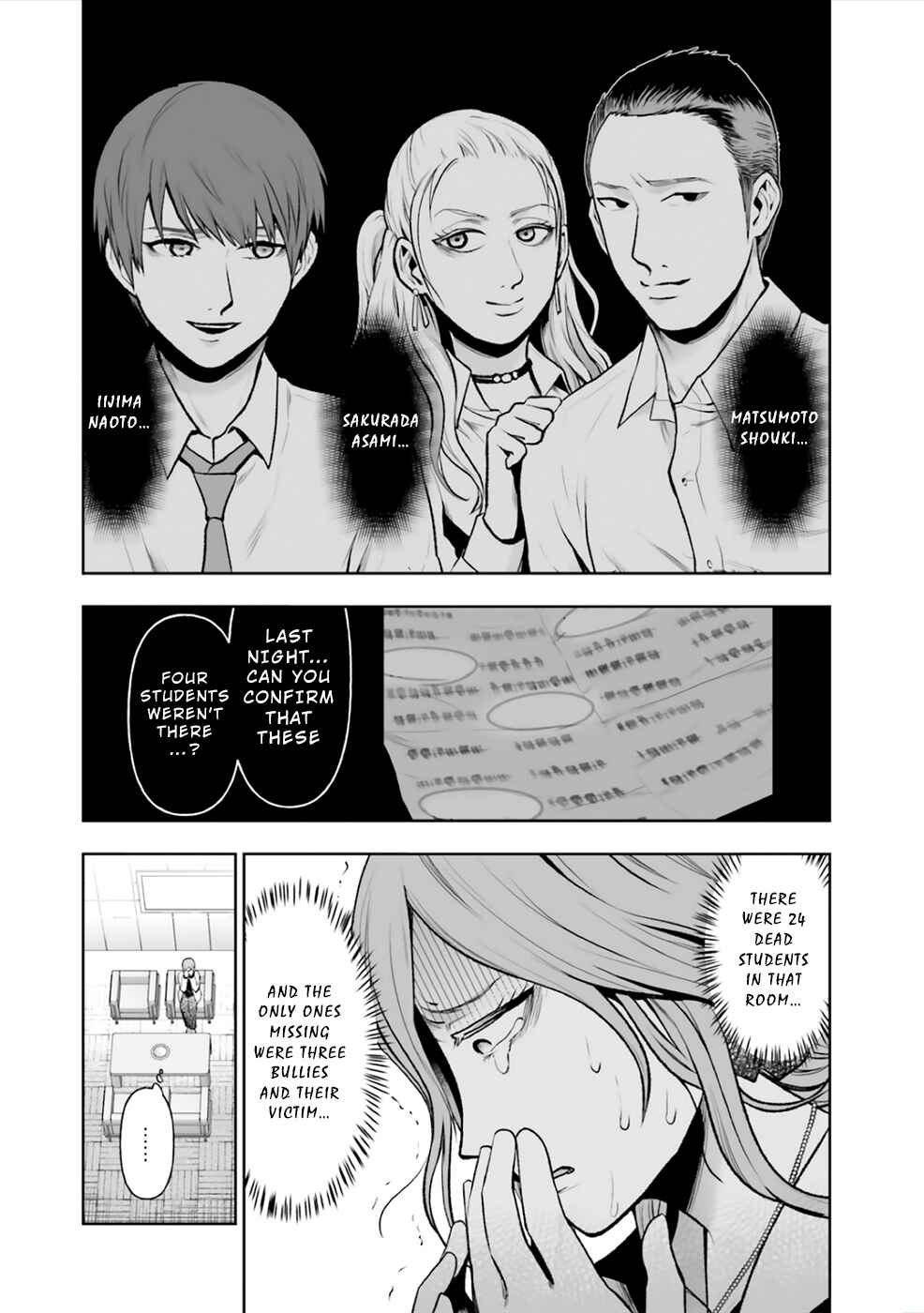 Page 23 Chapter 2 24 of my Students in my Class Died in One Night