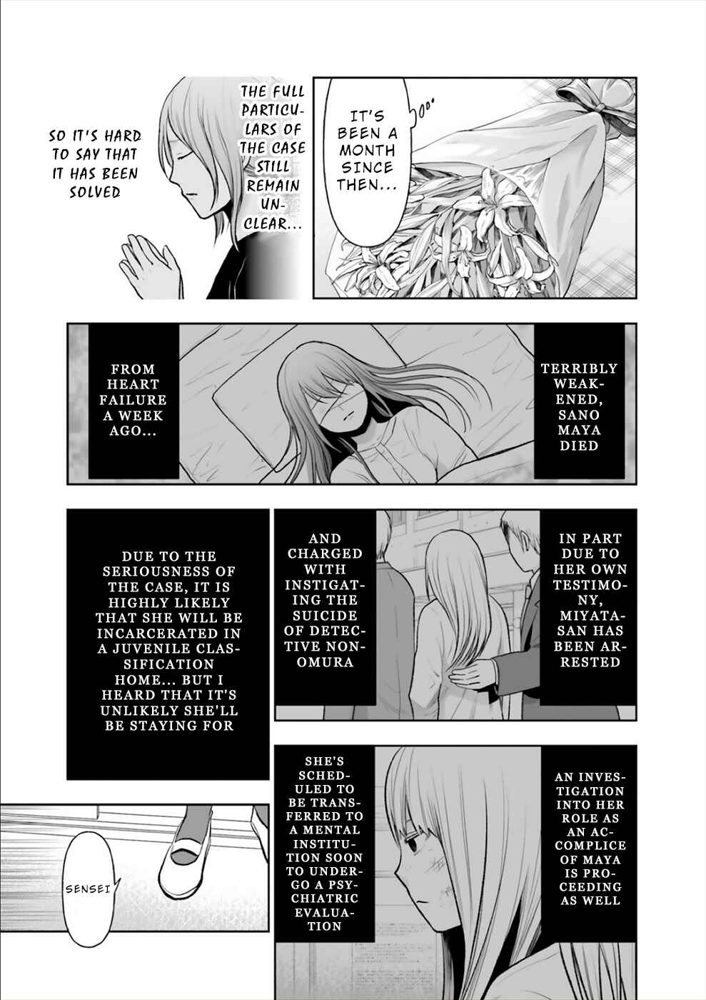 Page 30 Chapter 16 24 of my Students in my Class Died in One Night