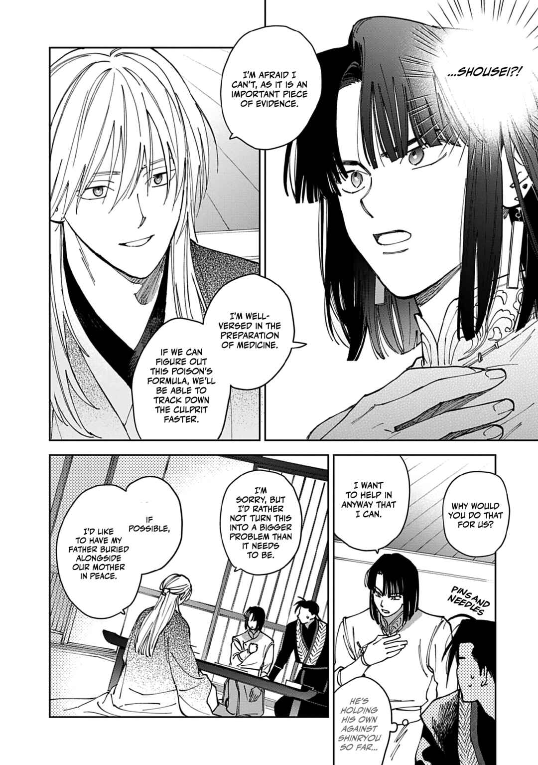 Page 34 Chapter 2 Hakumei ni Michiru
