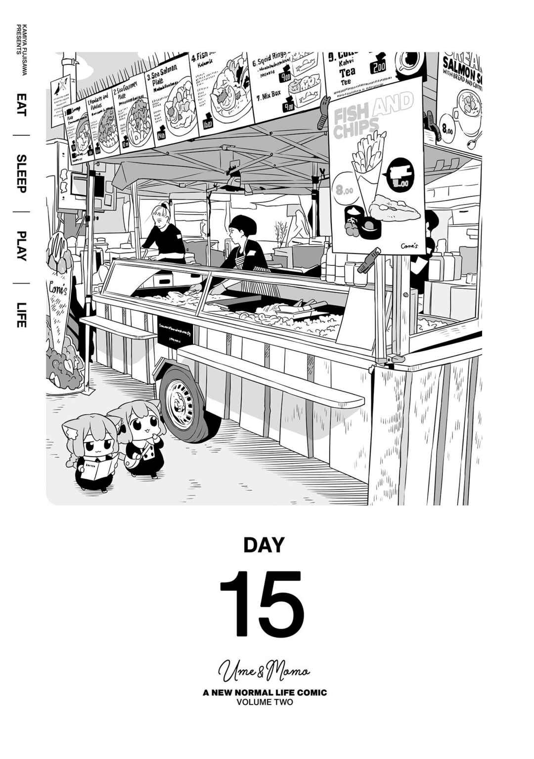 Page 1 Chapter 15 Ume to Momo no Futsuu no Kurashi