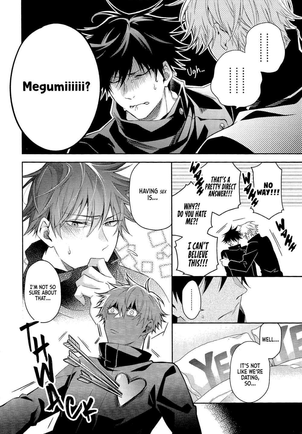 Page 11 Chapter Unknown_d2bc Jujutsu Kaisen - You Cant Leave This Room Unless You XXXX (Doujinshi)