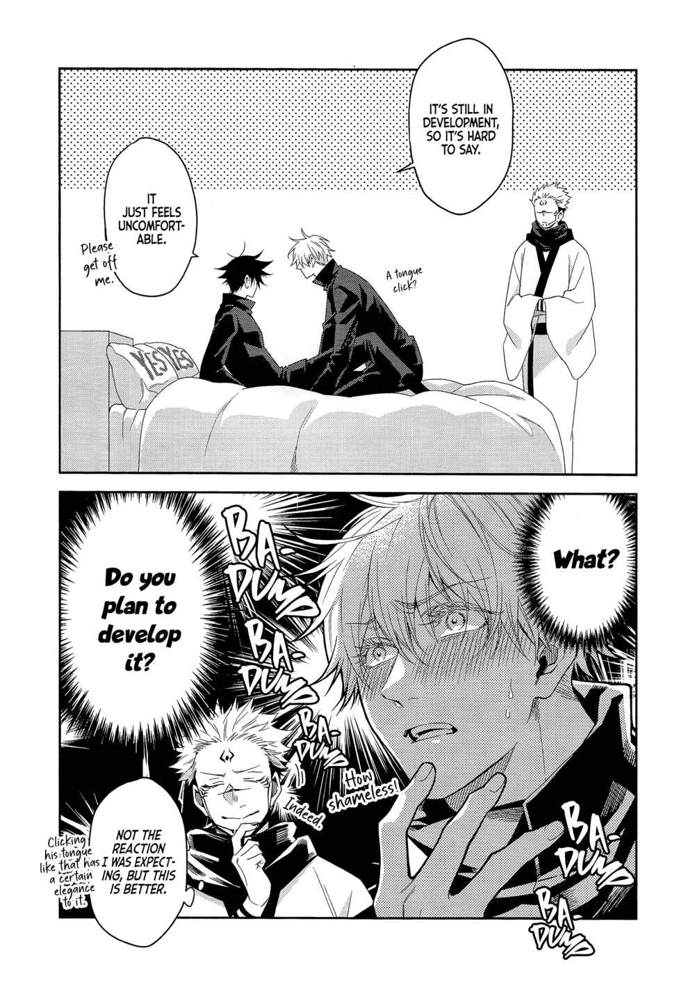 Page 17 Chapter Unknown_d2bc Jujutsu Kaisen - You Cant Leave This Room Unless You XXXX (Doujinshi)