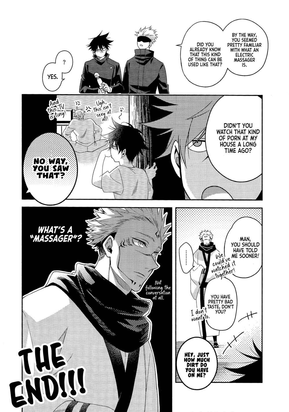 Page 19 Chapter Unknown_d2bc Jujutsu Kaisen - You Cant Leave This Room Unless You XXXX (Doujinshi)