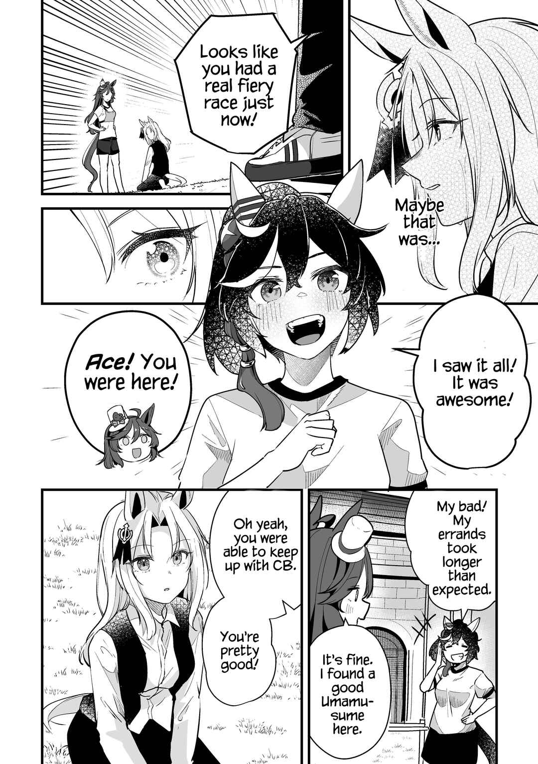 Page 13 Chapter 3 Uma Musume Pretty Derby - The Story of a Trainer Who Has Ended Up Becoming an Uma Musume in a What-If Scenario (Doujinshi)
