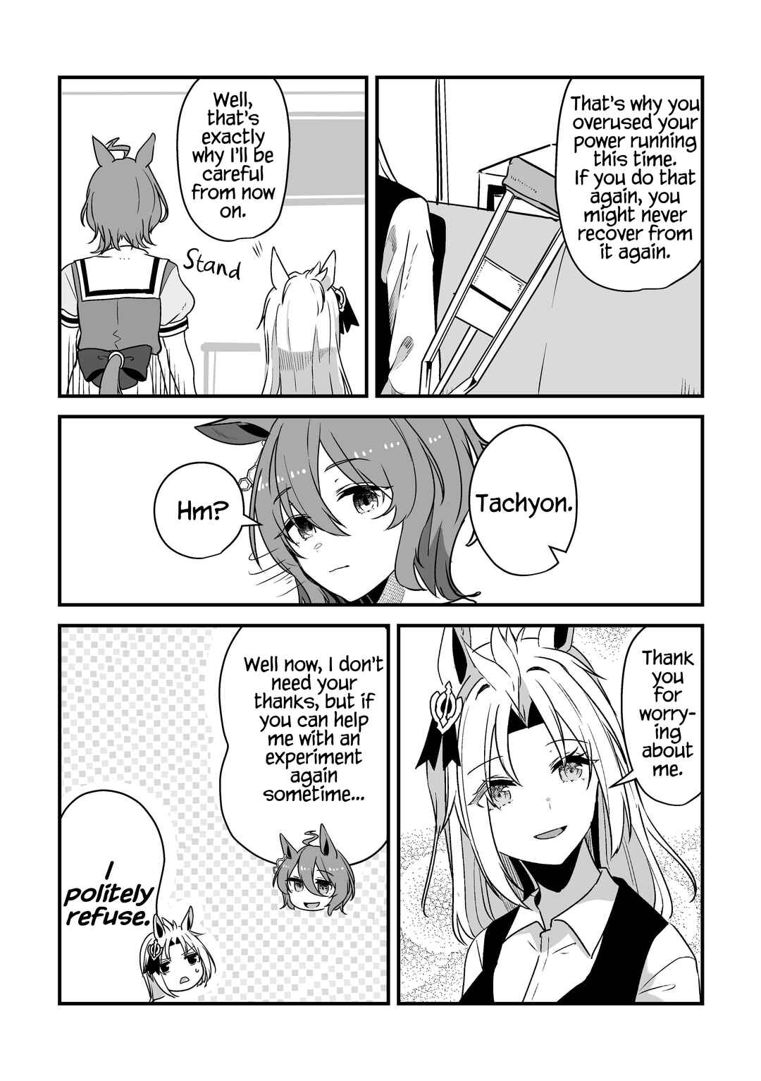 Page 19 Chapter 3 Uma Musume Pretty Derby - The Story of a Trainer Who Has Ended Up Becoming an Uma Musume in a What-If Scenario (Doujinshi)