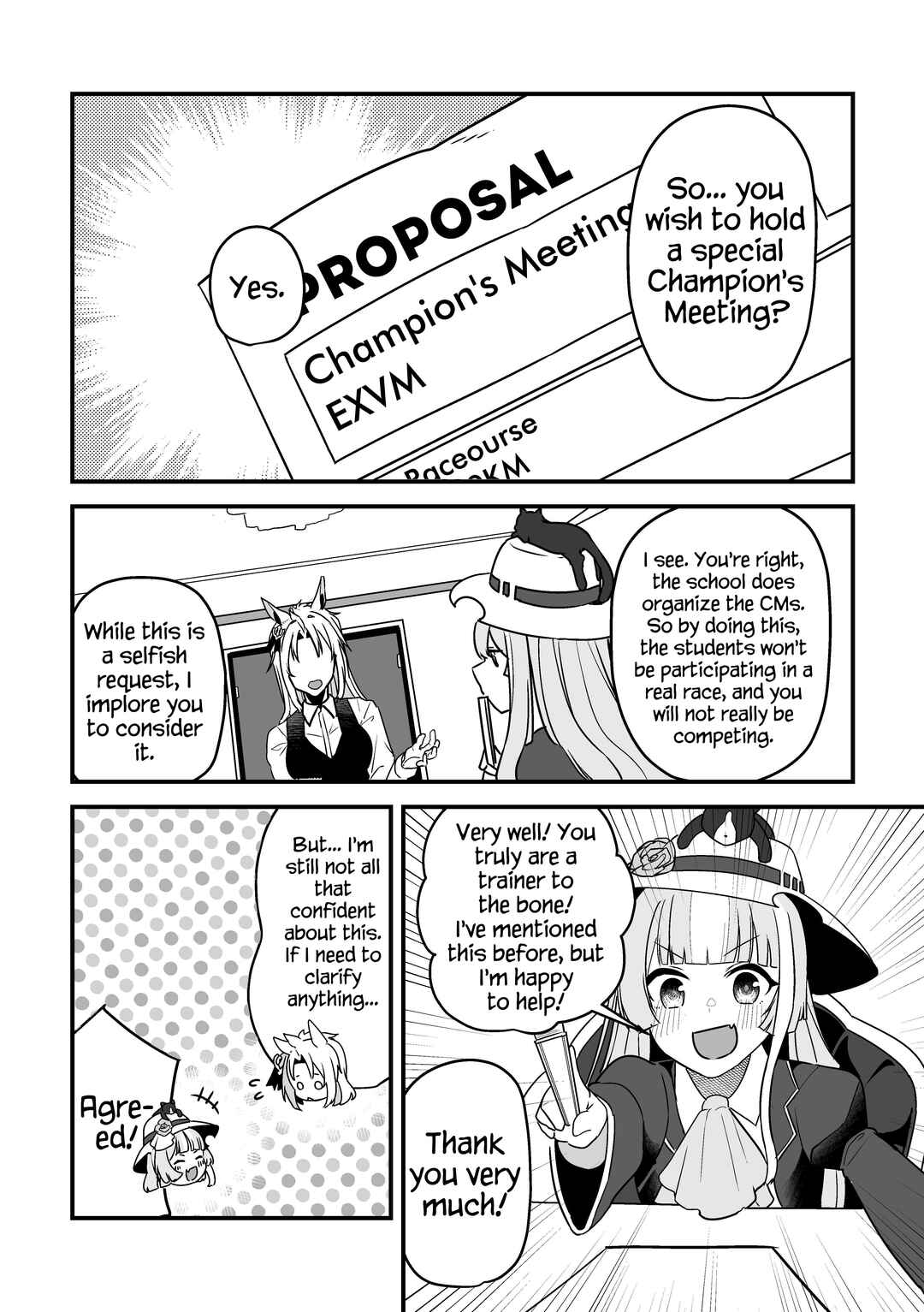 Page 31 Chapter 3 Uma Musume Pretty Derby - The Story of a Trainer Who Has Ended Up Becoming an Uma Musume in a What-If Scenario (Doujinshi)