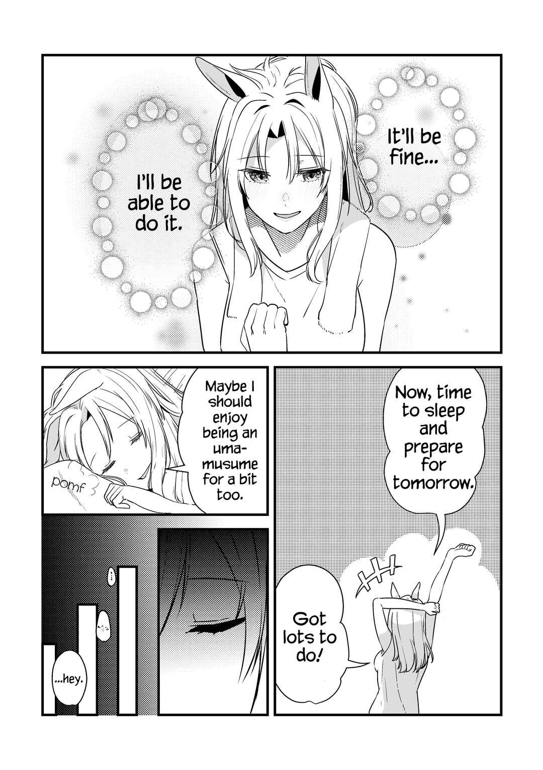 Page 36 Chapter 3 Uma Musume Pretty Derby - The Story of a Trainer Who Has Ended Up Becoming an Uma Musume in a What-If Scenario (Doujinshi)