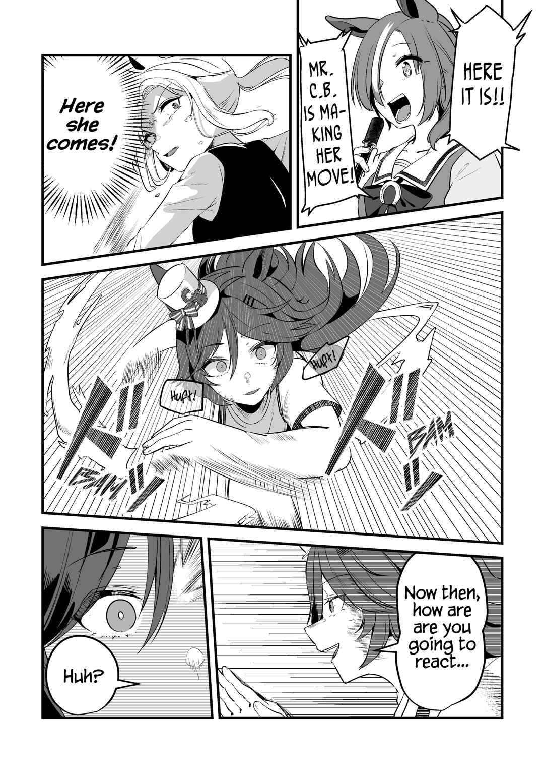 Page 4 Chapter 3 Uma Musume Pretty Derby - The Story of a Trainer Who Has Ended Up Becoming an Uma Musume in a What-If Scenario (Doujinshi)