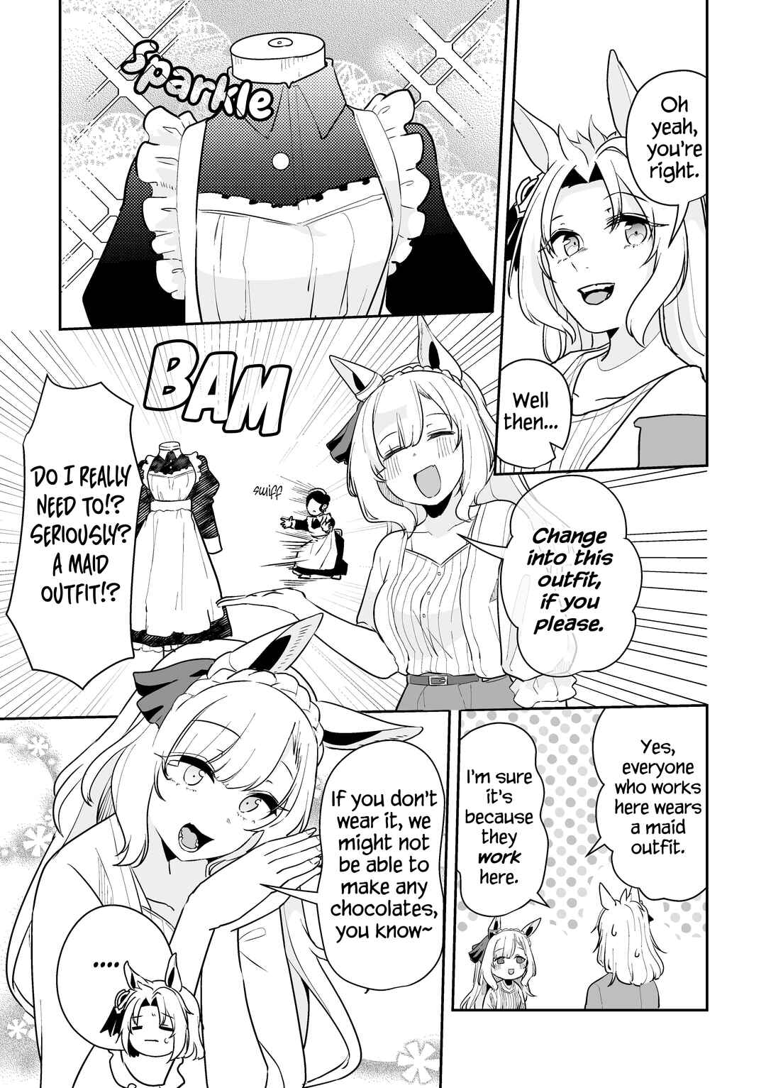 Page 46 Chapter 3 Uma Musume Pretty Derby - The Story of a Trainer Who Has Ended Up Becoming an Uma Musume in a What-If Scenario (Doujinshi)