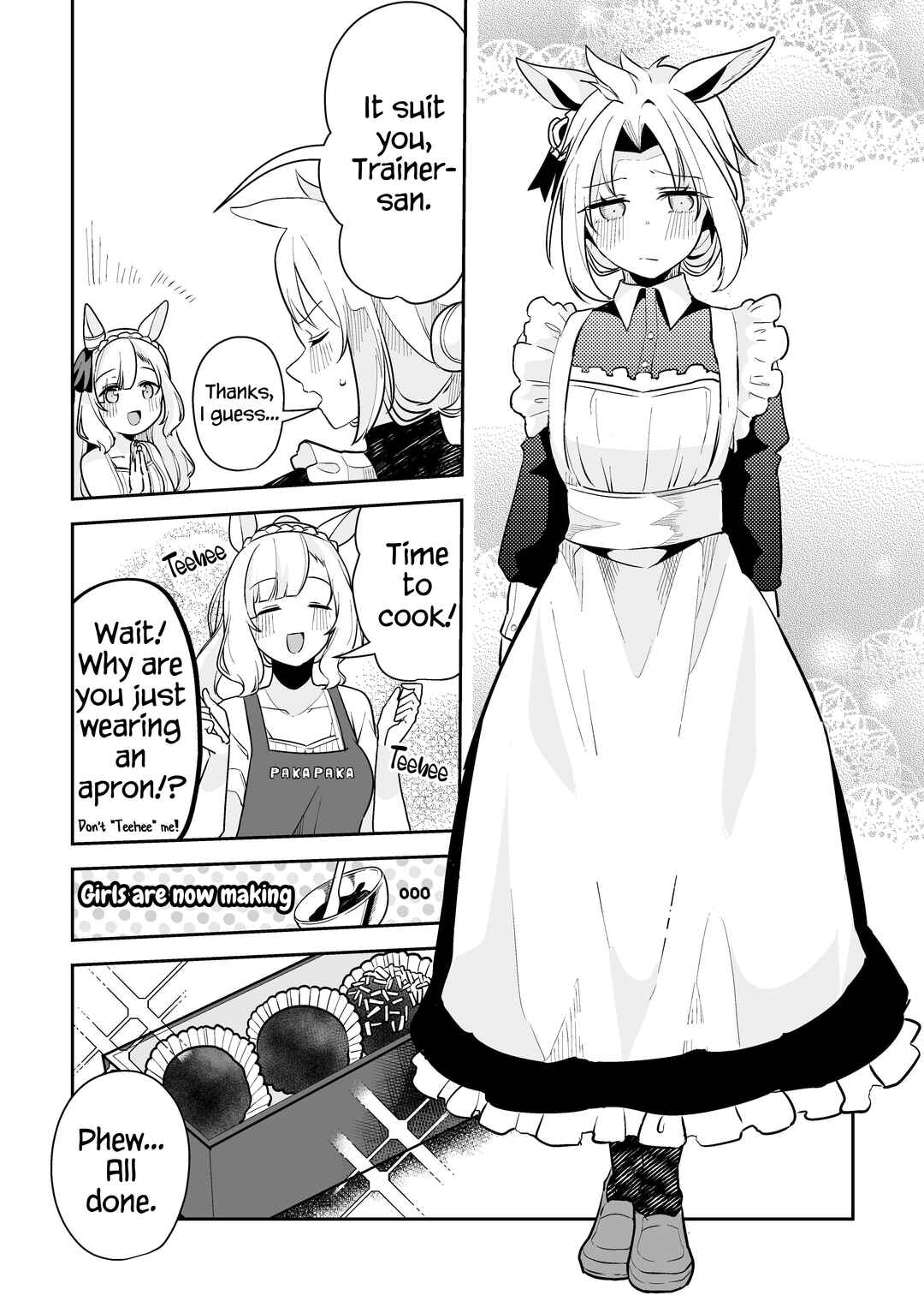 Page 47 Chapter 3 Uma Musume Pretty Derby - The Story of a Trainer Who Has Ended Up Becoming an Uma Musume in a What-If Scenario (Doujinshi)