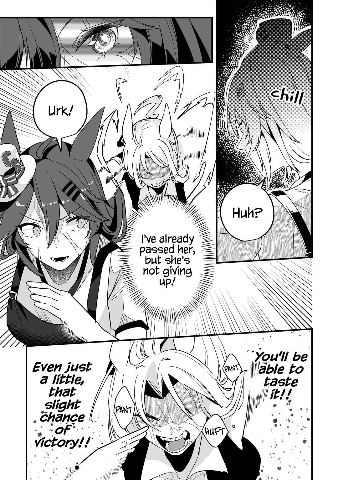Page 8 Chapter 3 Uma Musume Pretty Derby - The Story of a Trainer Who Has Ended Up Becoming an Uma Musume in a What-If Scenario (Doujinshi)