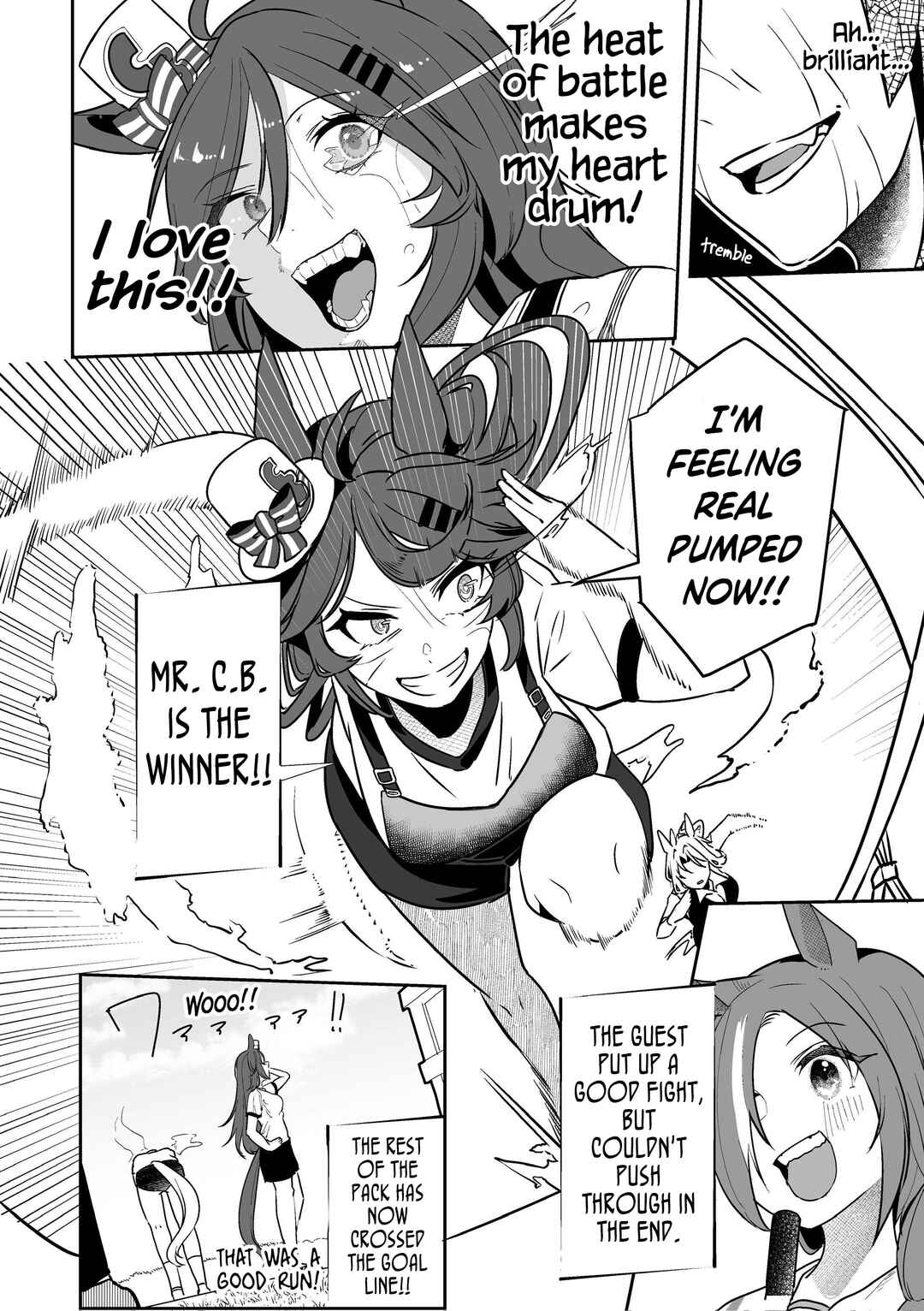 Page 9 Chapter 3 Uma Musume Pretty Derby - The Story of a Trainer Who Has Ended Up Becoming an Uma Musume in a What-If Scenario (Doujinshi)