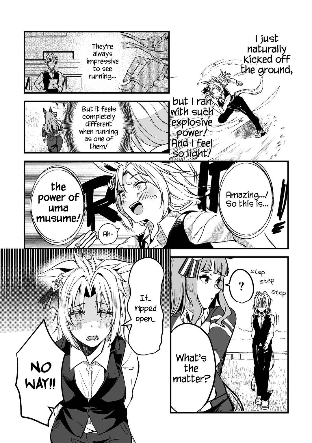 Page 15 Chapter 1 Uma Musume Pretty Derby - The Story of a Trainer Who Has Ended Up Becoming an Uma Musume in a What-If Scenario (Doujinshi)