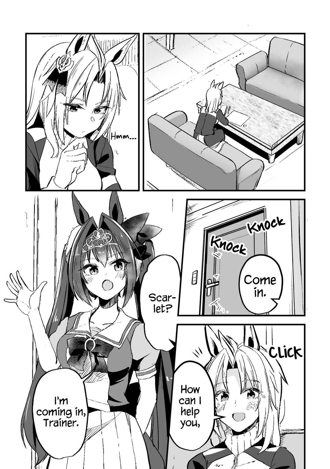 Page 20 Chapter 1 Uma Musume Pretty Derby - The Story of a Trainer Who Has Ended Up Becoming an Uma Musume in a What-If Scenario (Doujinshi)