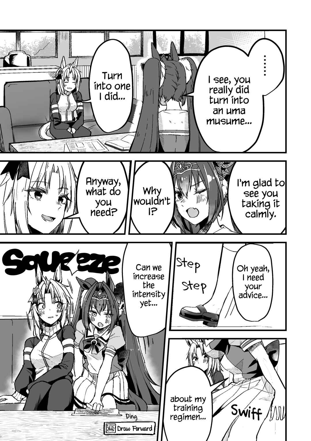 Page 21 Chapter 1 Uma Musume Pretty Derby - The Story of a Trainer Who Has Ended Up Becoming an Uma Musume in a What-If Scenario (Doujinshi)