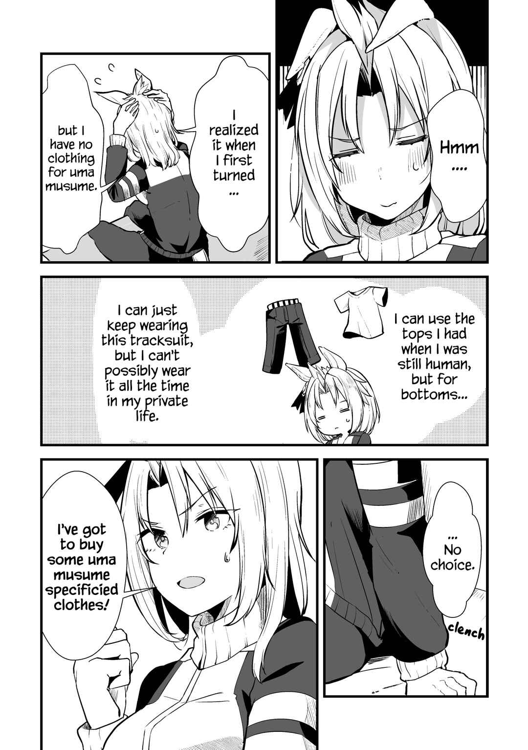 Page 24 Chapter 1 Uma Musume Pretty Derby - The Story of a Trainer Who Has Ended Up Becoming an Uma Musume in a What-If Scenario (Doujinshi)