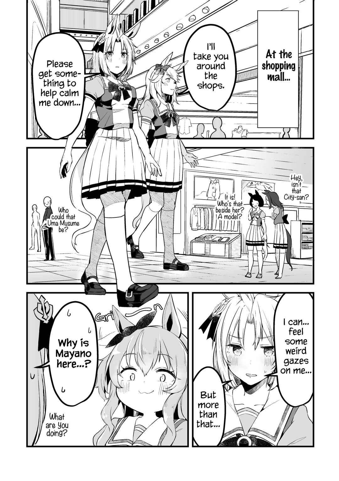 Page 28 Chapter 1 Uma Musume Pretty Derby - The Story of a Trainer Who Has Ended Up Becoming an Uma Musume in a What-If Scenario (Doujinshi)