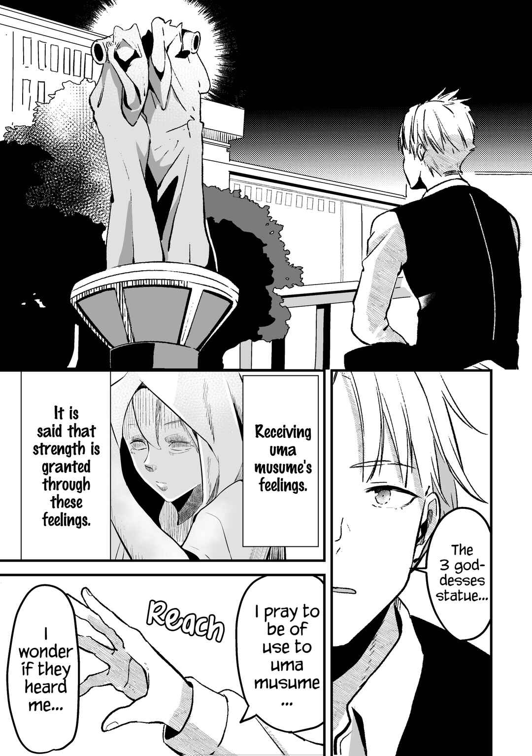 Page 3 Chapter 1 Uma Musume Pretty Derby - The Story of a Trainer Who Has Ended Up Becoming an Uma Musume in a What-If Scenario (Doujinshi)