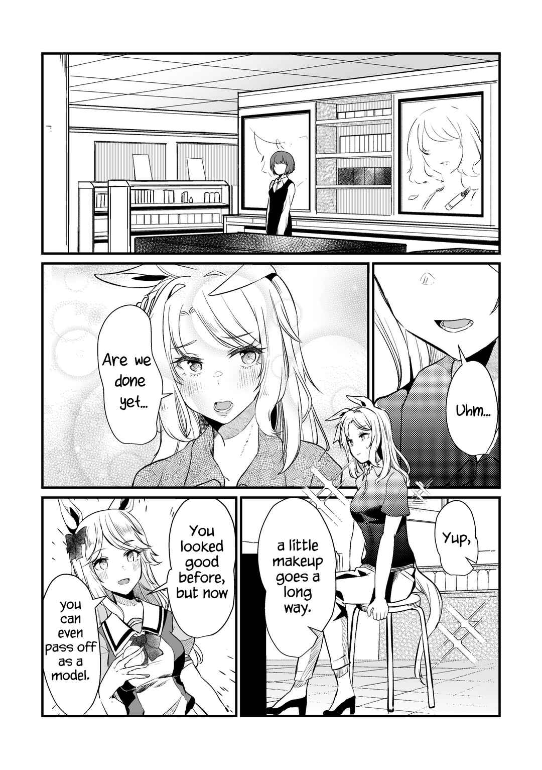 Page 34 Chapter 1 Uma Musume Pretty Derby - The Story of a Trainer Who Has Ended Up Becoming an Uma Musume in a What-If Scenario (Doujinshi)