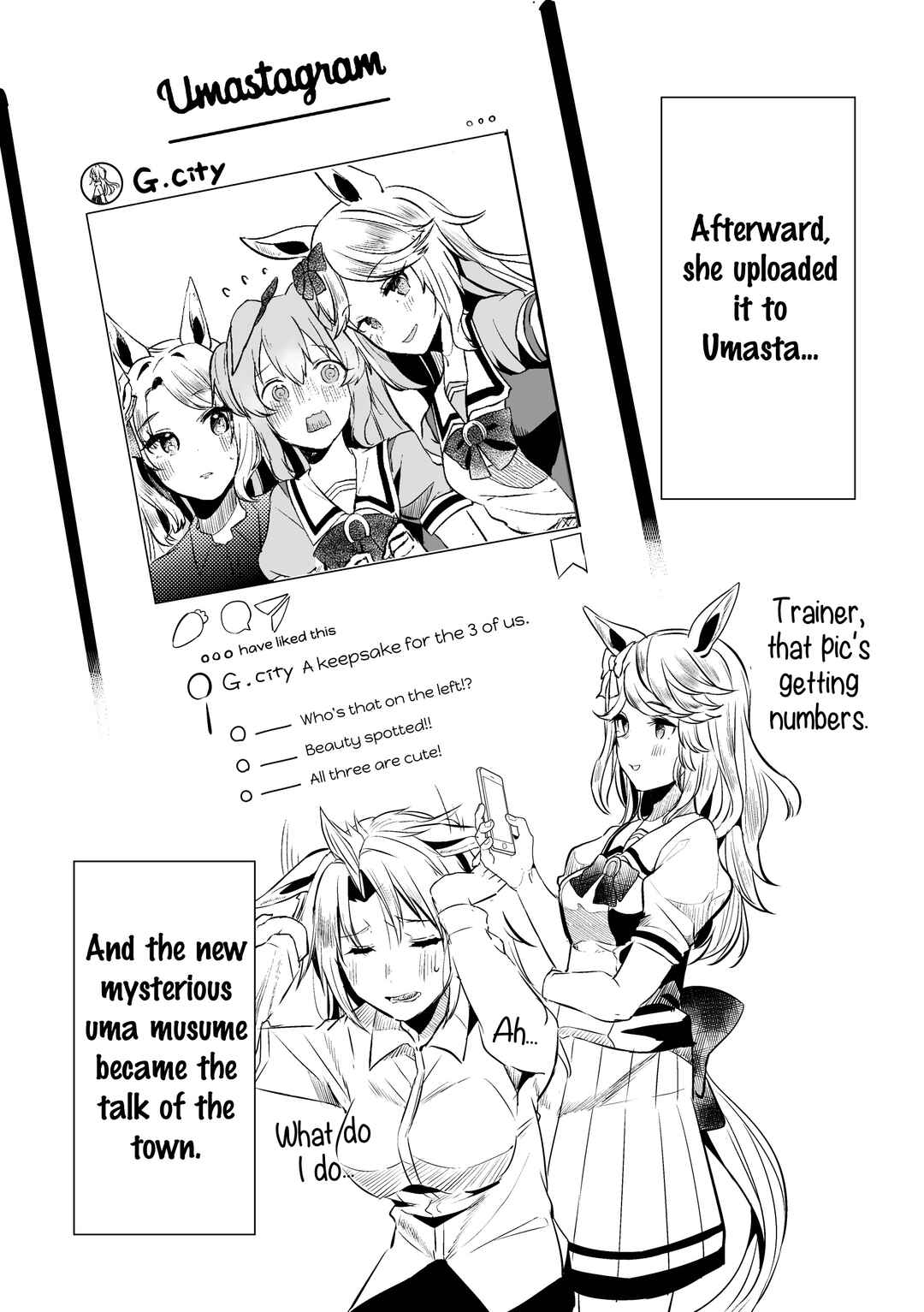 Page 37 Chapter 1 Uma Musume Pretty Derby - The Story of a Trainer Who Has Ended Up Becoming an Uma Musume in a What-If Scenario (Doujinshi)