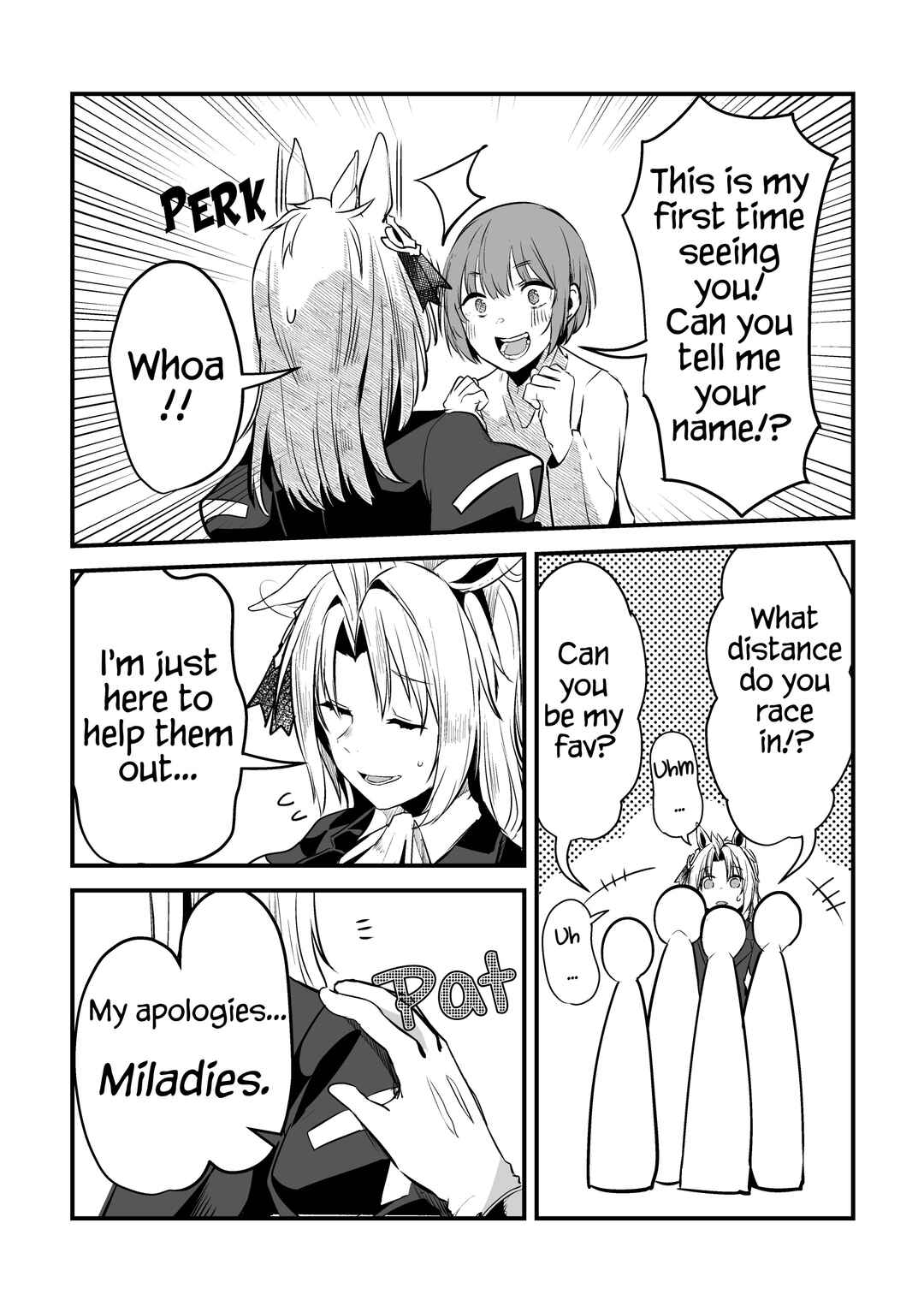 Page 50 Chapter 1 Uma Musume Pretty Derby - The Story of a Trainer Who Has Ended Up Becoming an Uma Musume in a What-If Scenario (Doujinshi)