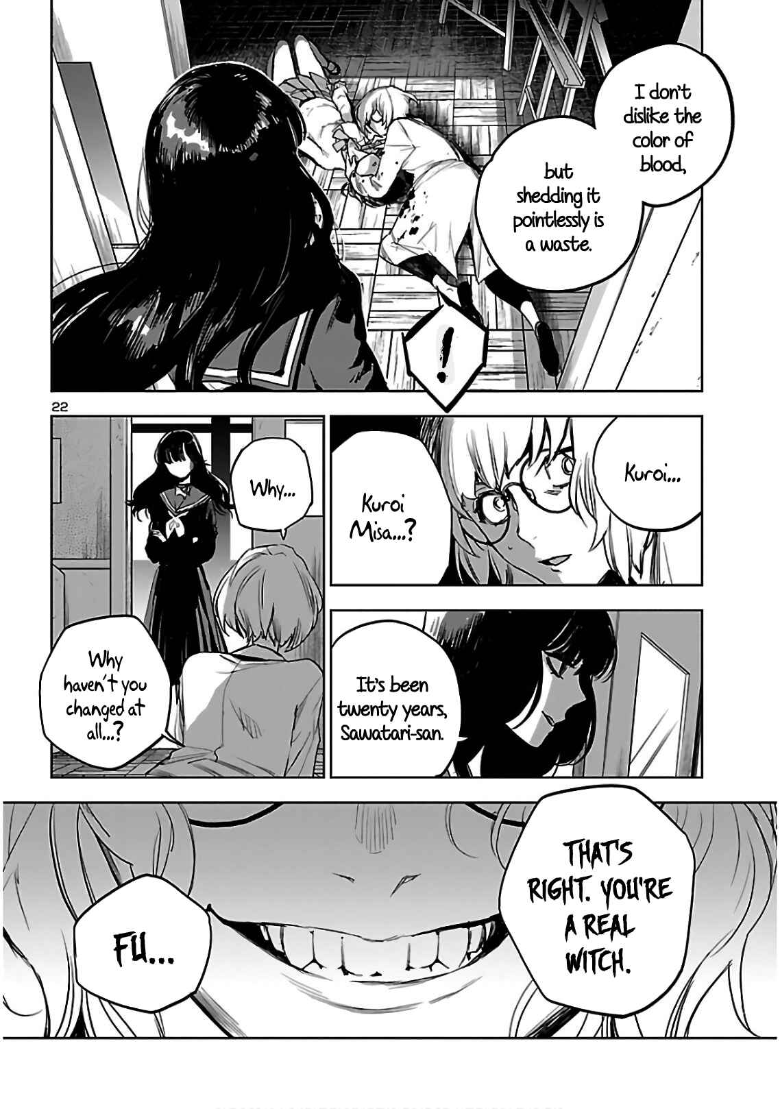 Page 23 Chapter 4 Eko Eko Azarak REBORN