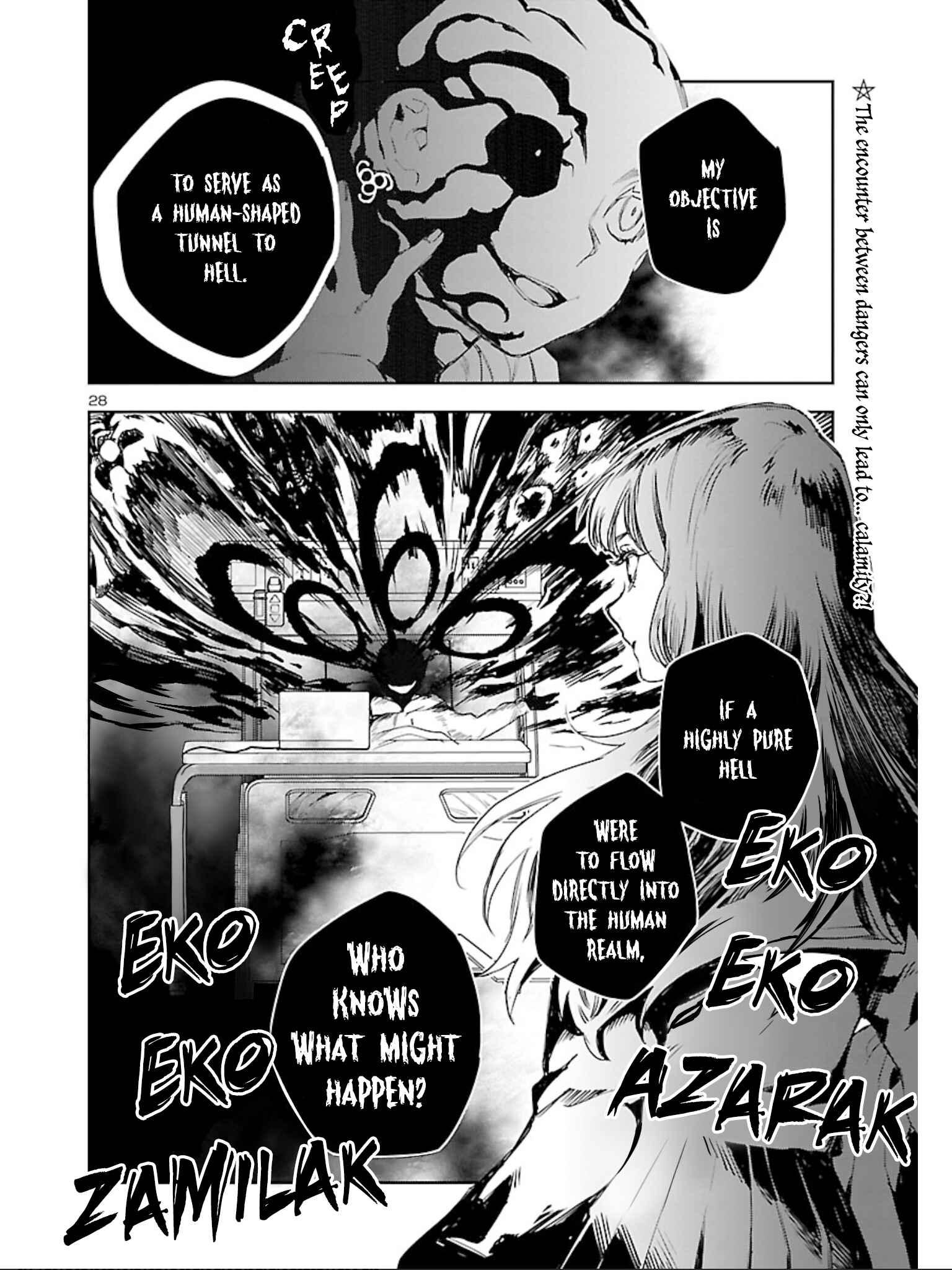 Page 28 Chapter 11 Eko Eko Azarak REBORN