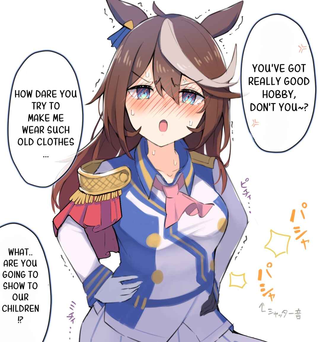 Page 2 Chapter 5 Horse girls wear old winning clothes after ◯◯ Years.