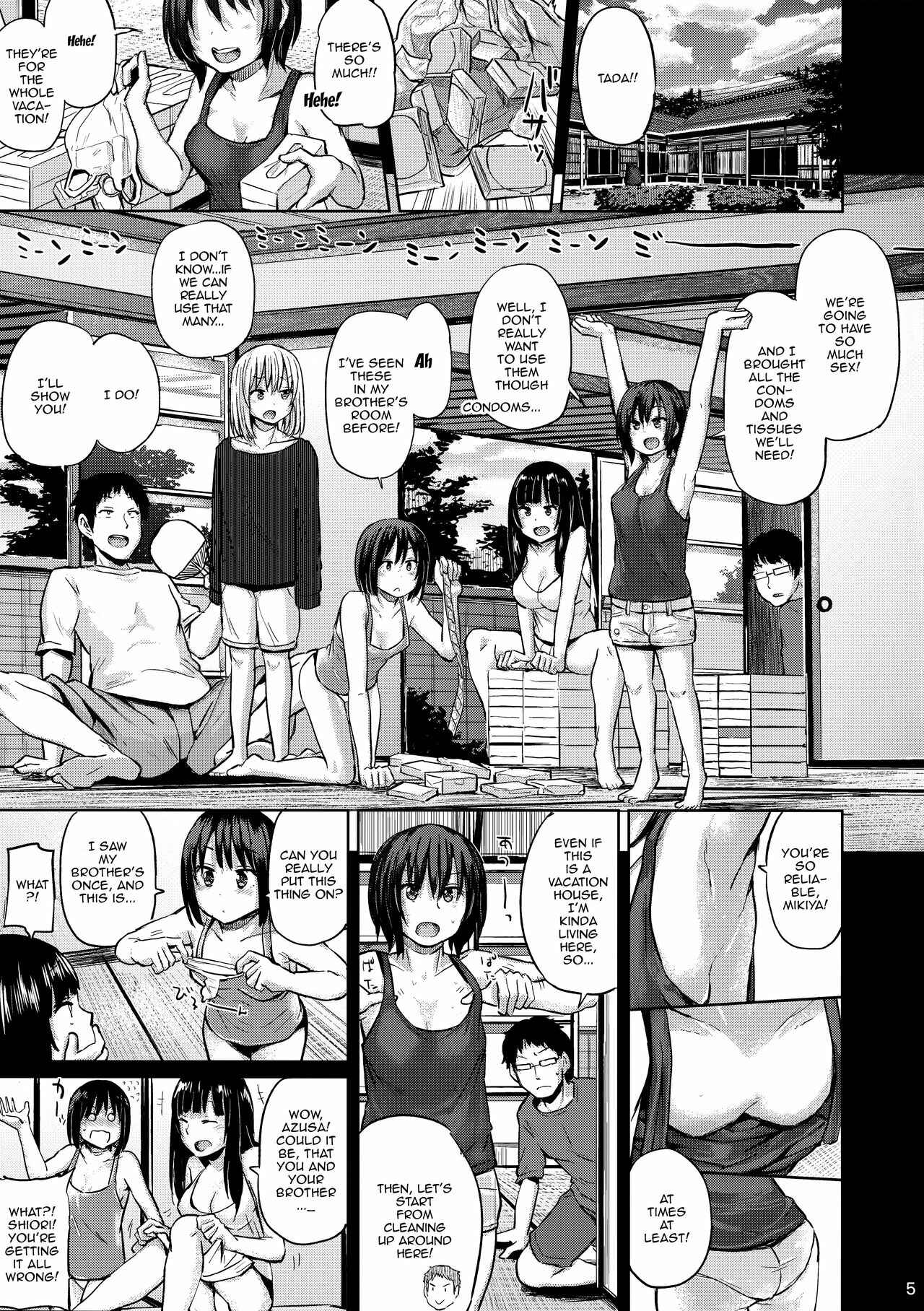 Page 4 Chapter 1 Oya ni Naisho no Iedex