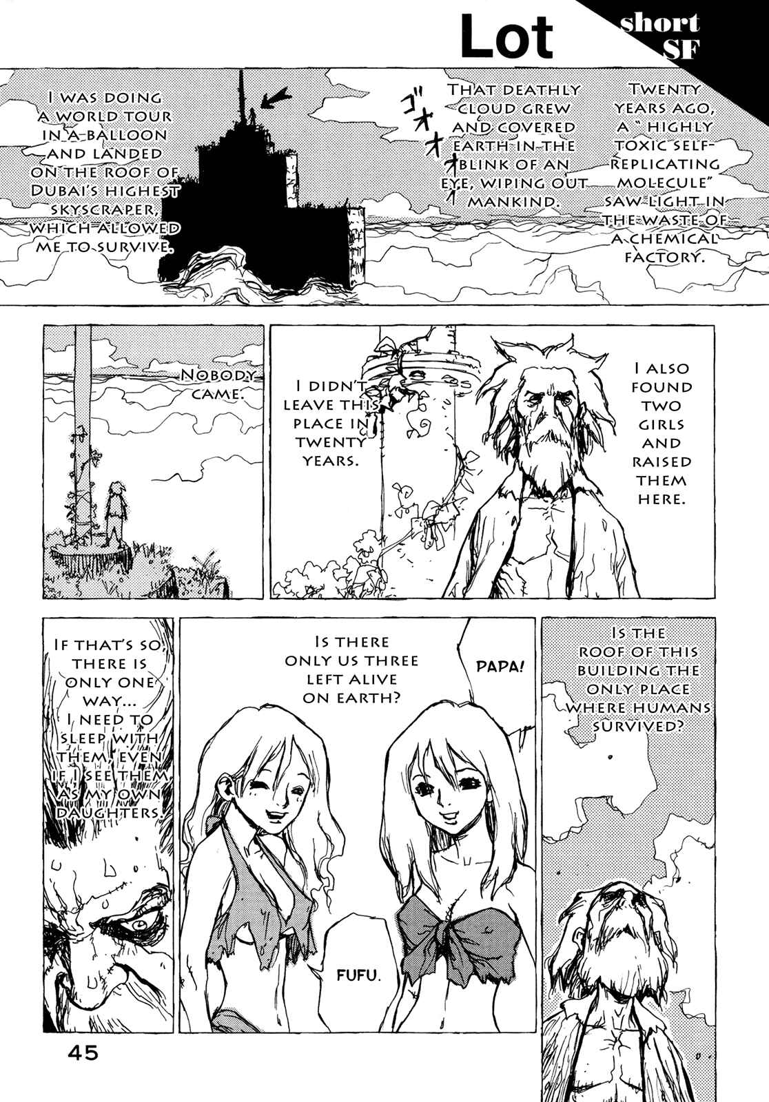 Page 1 Chapter 7 Boichi Original SF Short Story Collection