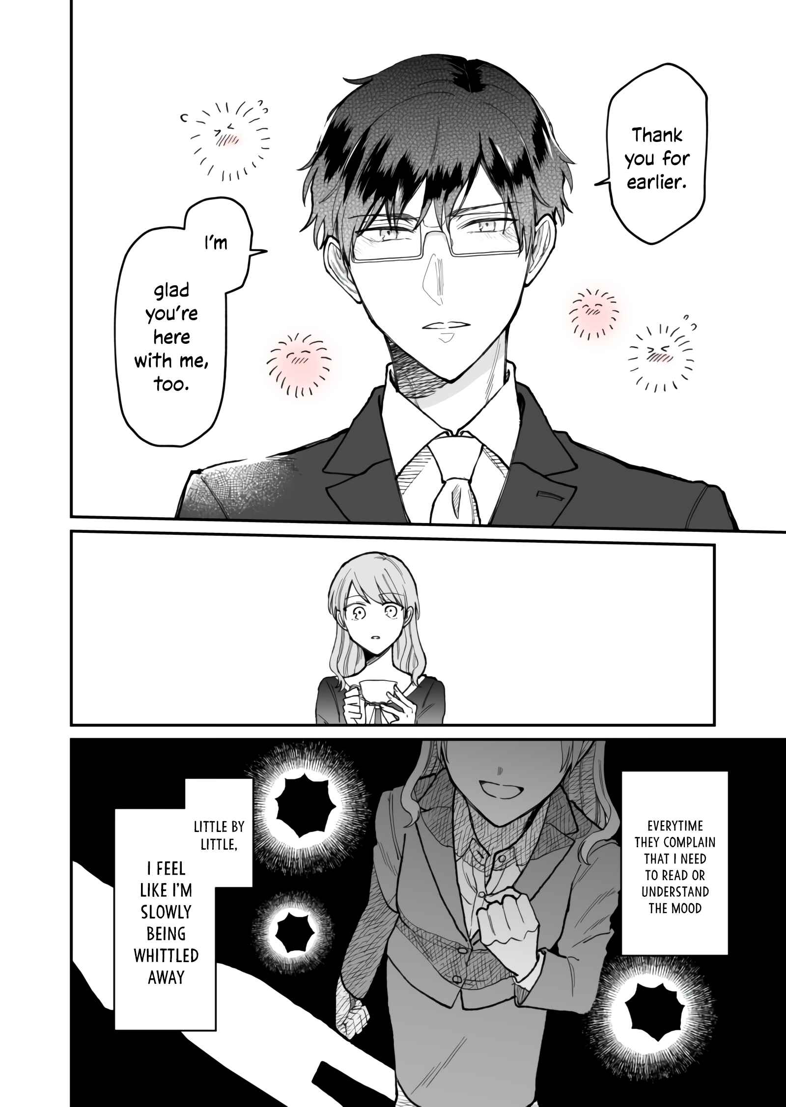 Page 8 Chapter 10 Kuuki ga Yomeru Shinnyuu Shain to Buaisou na Senpai (Web Comic)
