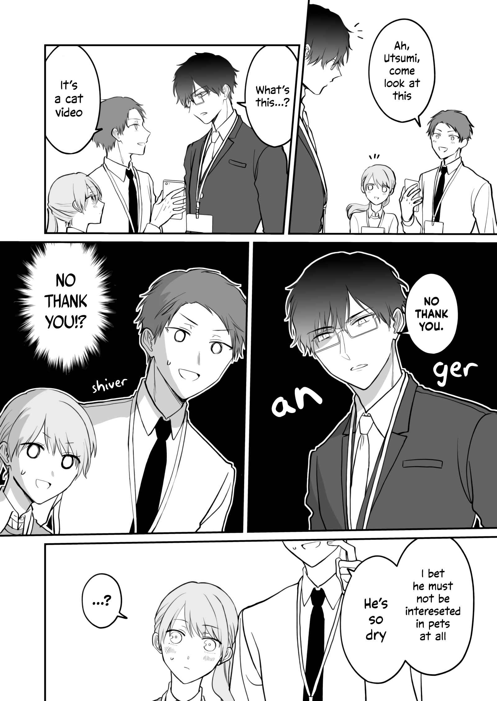 Page 2 Chapter 6 Kuuki ga Yomeru Shinnyuu Shain to Buaisou na Senpai (Web Comic)
