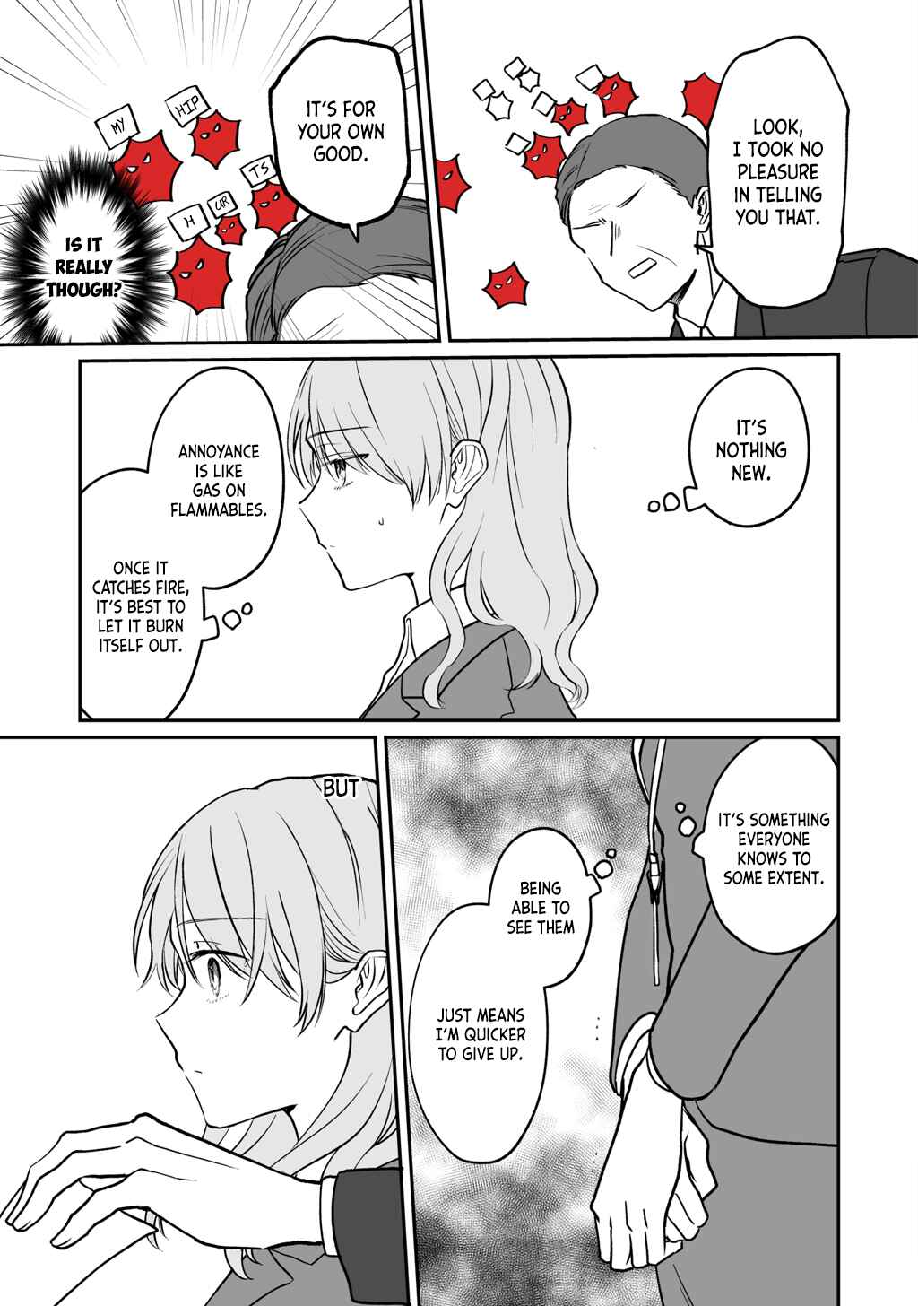 Page 3 Chapter 3 Kuuki ga Yomeru Shinnyuu Shain to Buaisou na Senpai (Web Comic)