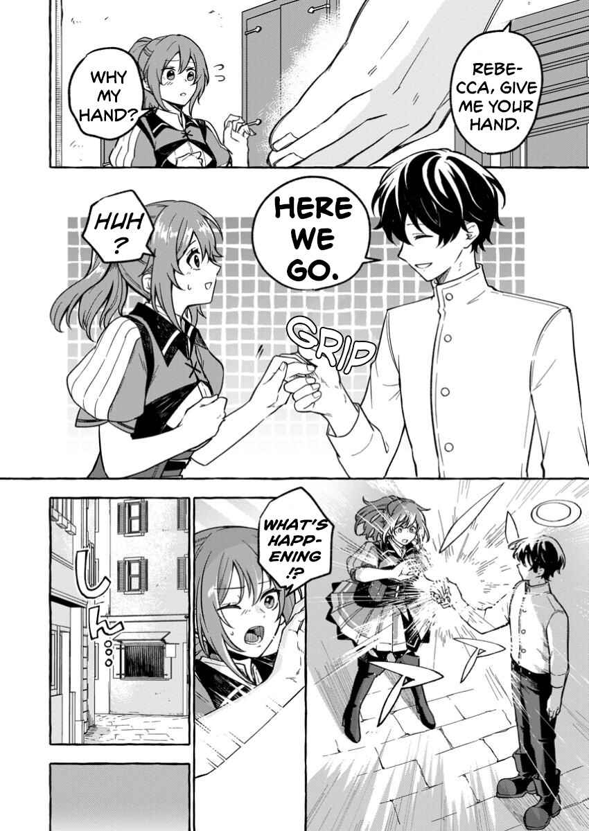 Page 13 Chapter 1.2 Megami no Daikousha to Natta Shounen, Banjou no Ou to Naru