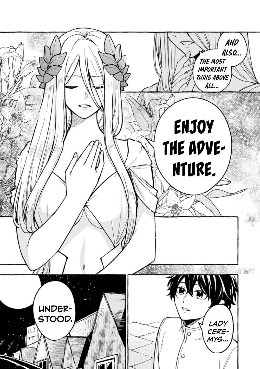 Page 5 Chapter 2.2 Megami no Daikousha to Natta Shounen, Banjou no Ou to Naru