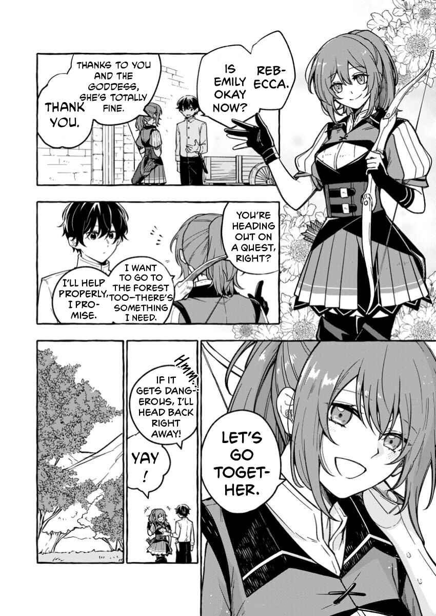 Page 8 Chapter 2.2 Megami no Daikousha to Natta Shounen, Banjou no Ou to Naru