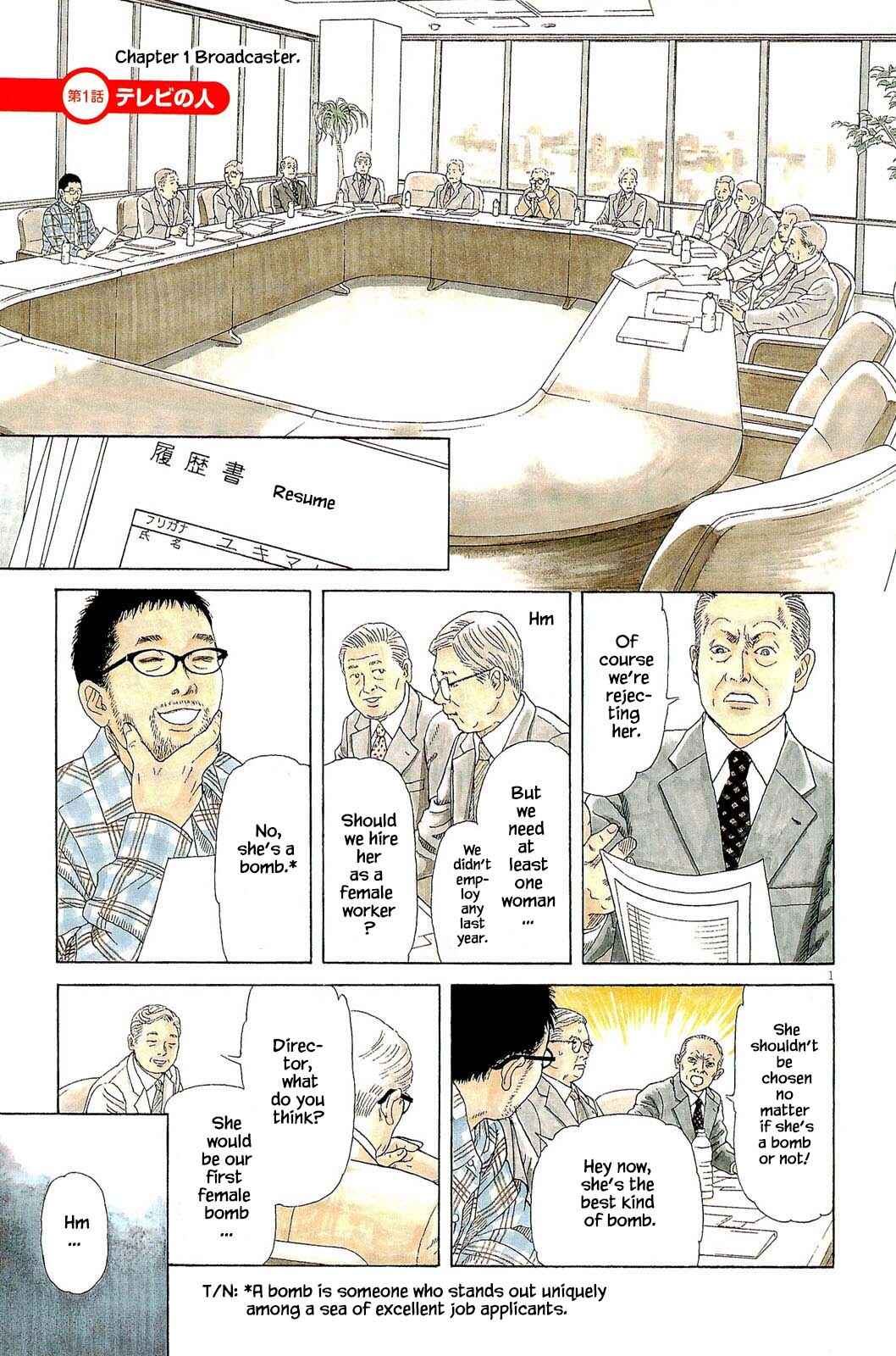 Page 4 Chapter 1.1 Keep the Channel as it is!