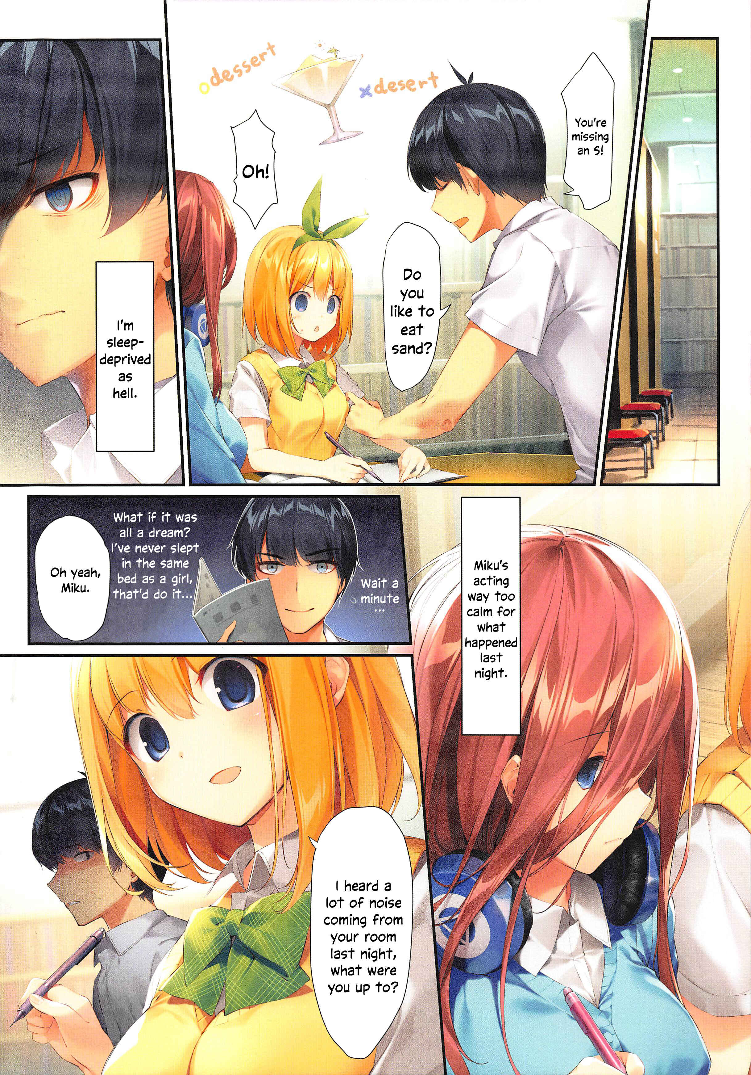Page 15 Chapter Unknown_d137 5toubun no Hanayome - A Comic in which Miku Makes it Official (Doujinshi)