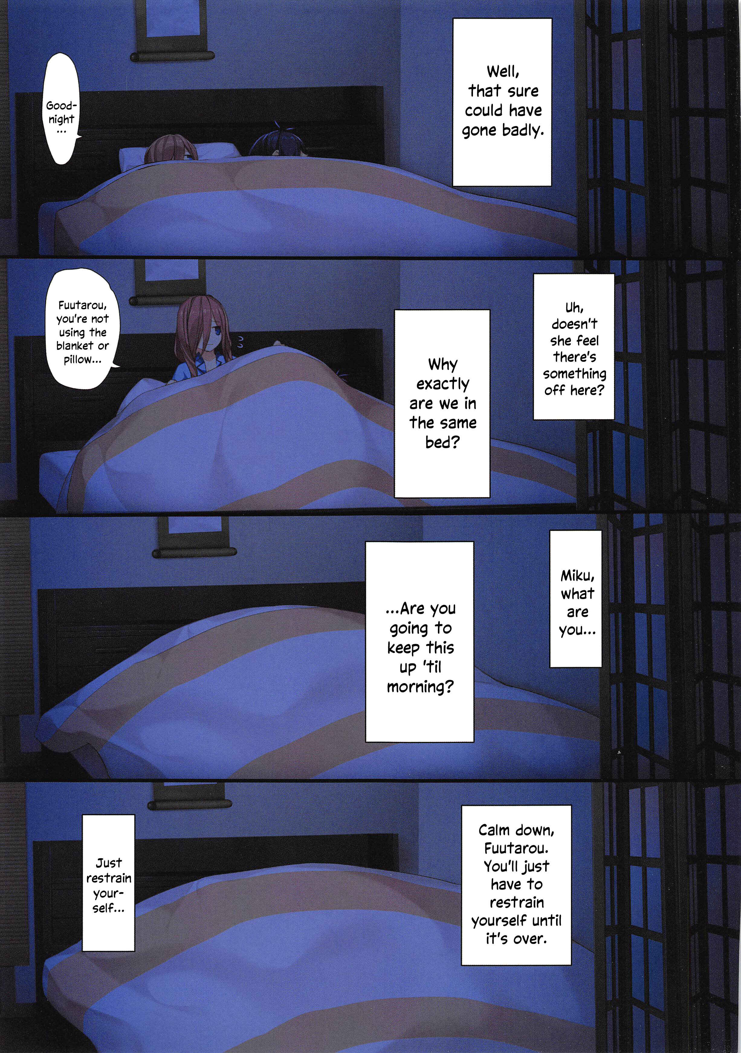 Page 6 Chapter Unknown_d137 5toubun no Hanayome - A Comic in which Miku Makes it Official (Doujinshi)