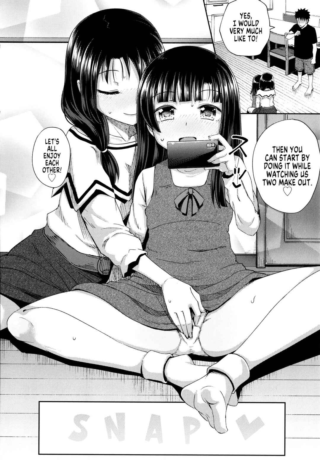 Page 8 Chapter 5 Yarashii Kibun ni Naru Appli Ane to Ore to Imouto to