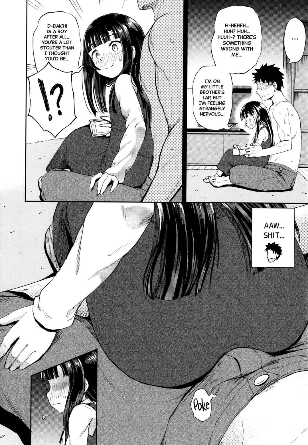 Page 10 Chapter 2 Yarashii Kibun ni Naru Appli Ane to Ore to Imouto to