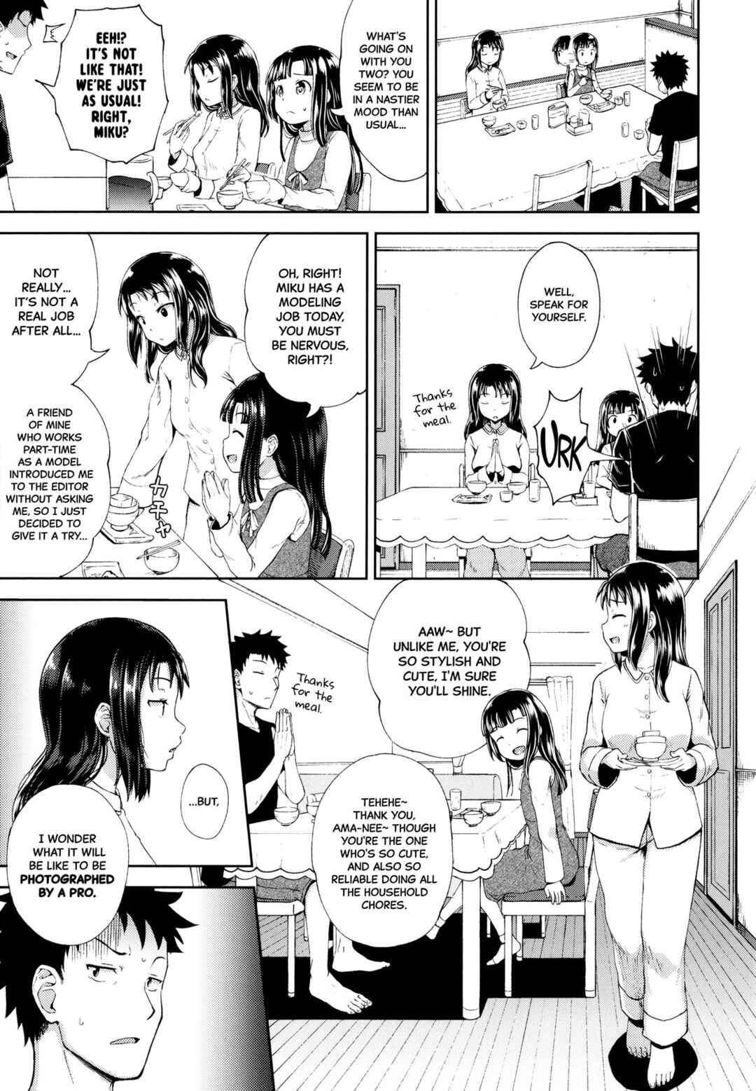 Page 3 Chapter 2 Yarashii Kibun ni Naru Appli Ane to Ore to Imouto to