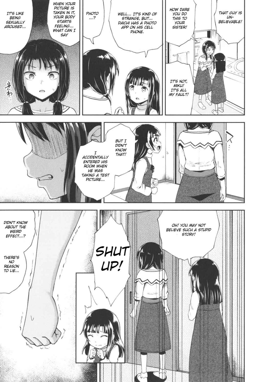 Page 3 Chapter 4 Yarashii Kibun ni Naru Appli Ane to Ore to Imouto to