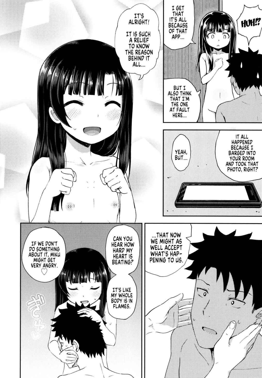Page 4 Chapter 3 Yarashii Kibun ni Naru Appli Ane to Ore to Imouto to