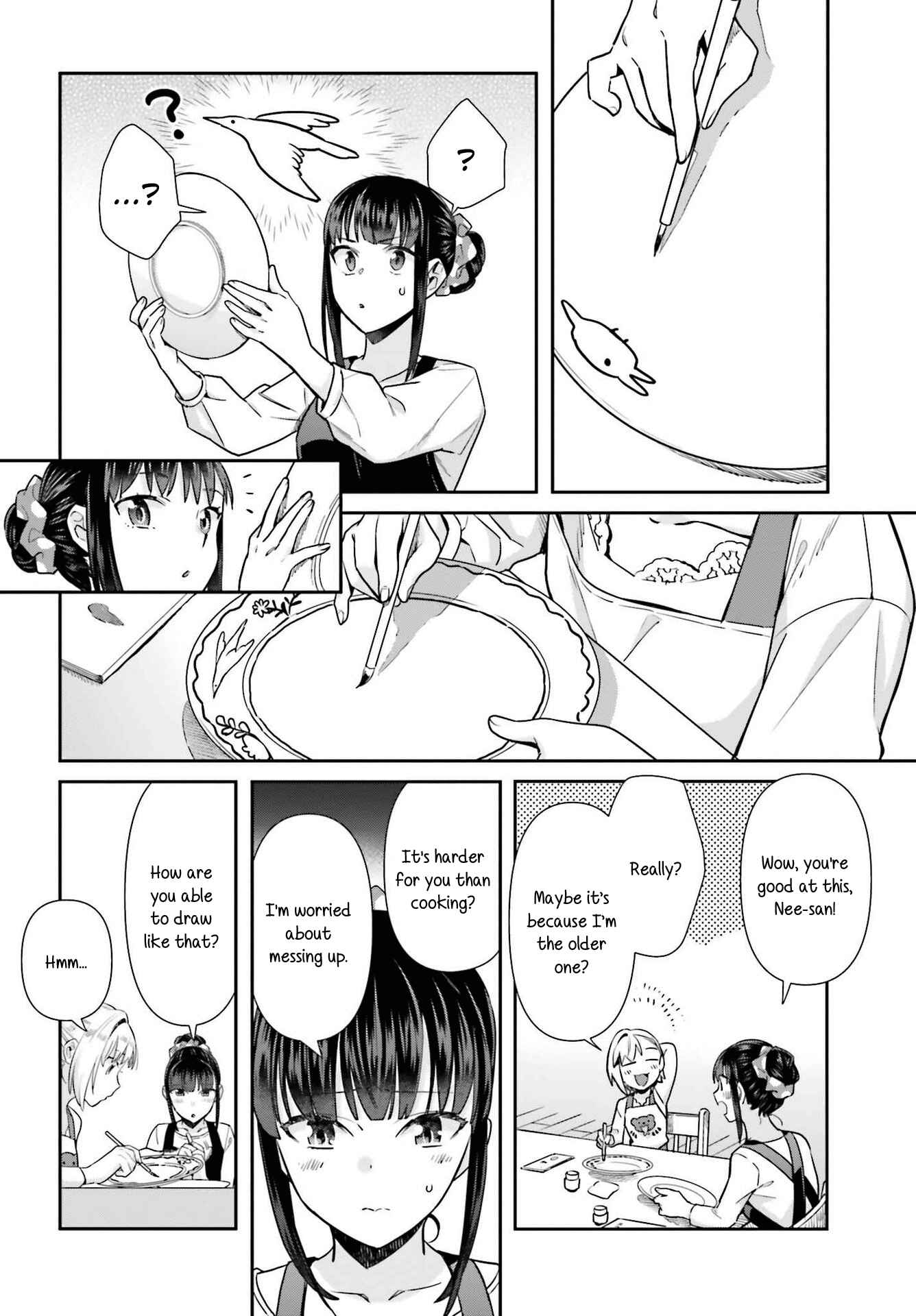 Page 12 Chapter 58 Shinmai Shimai no Futari Gohan