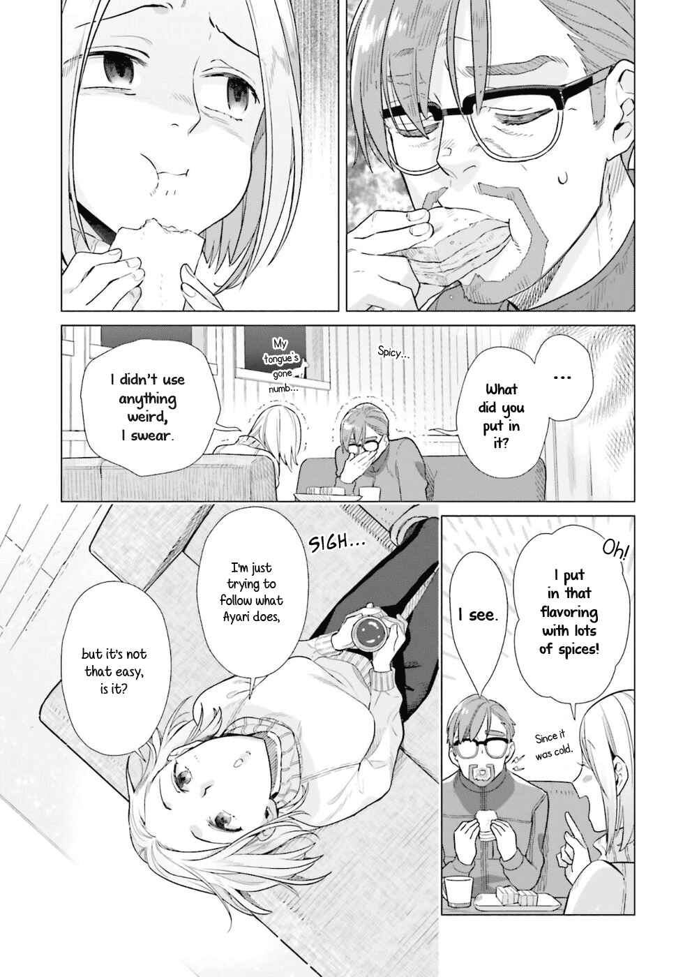 Page 3 Chapter 35.5 Shinmai Shimai no Futari Gohan