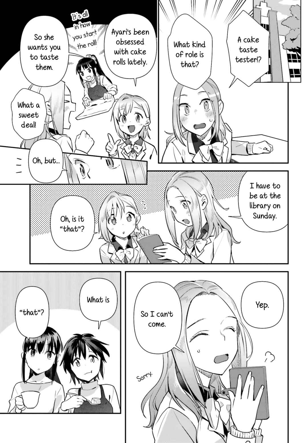 Page 3 Chapter 68 Shinmai Shimai no Futari Gohan